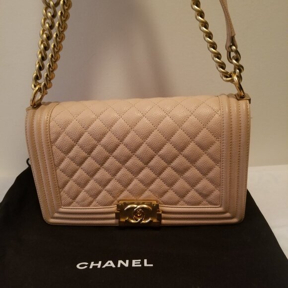 CHANEL light pink le boy M - Picture 7 of 8